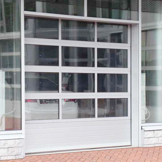 汽车4S店高档透明提升门